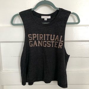 Spiritual Gangster Crop Tee